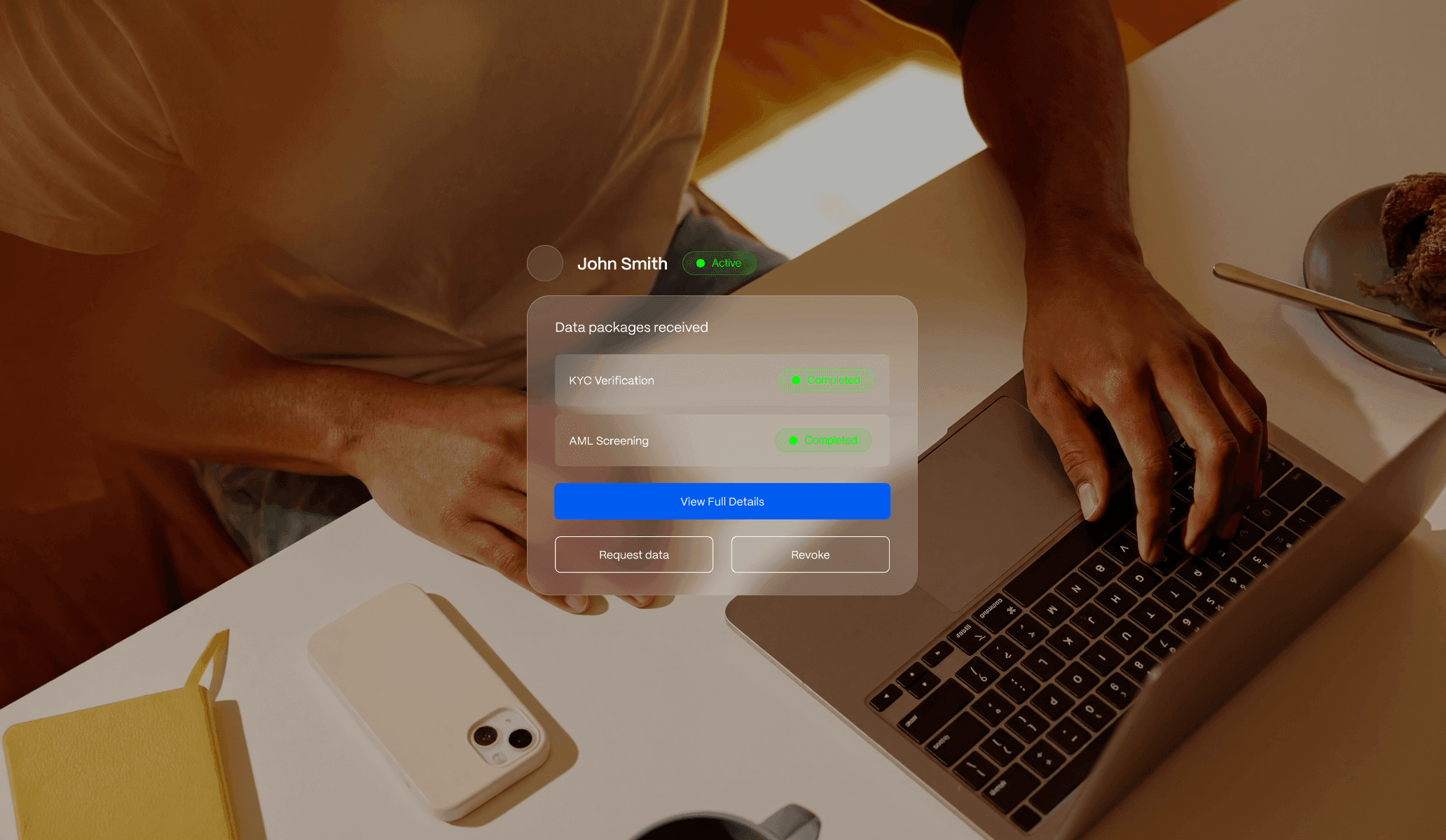 Never ask for the same data twice - manage access interface